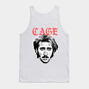 Nicolas Cage //// Retro Aesthetic Fan Art Design Tank Top